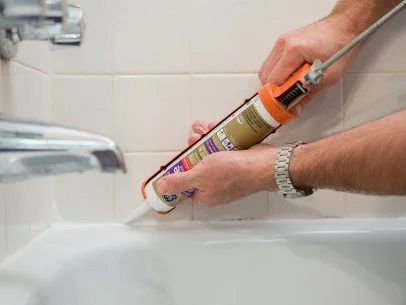 Modern bathroom sealing area