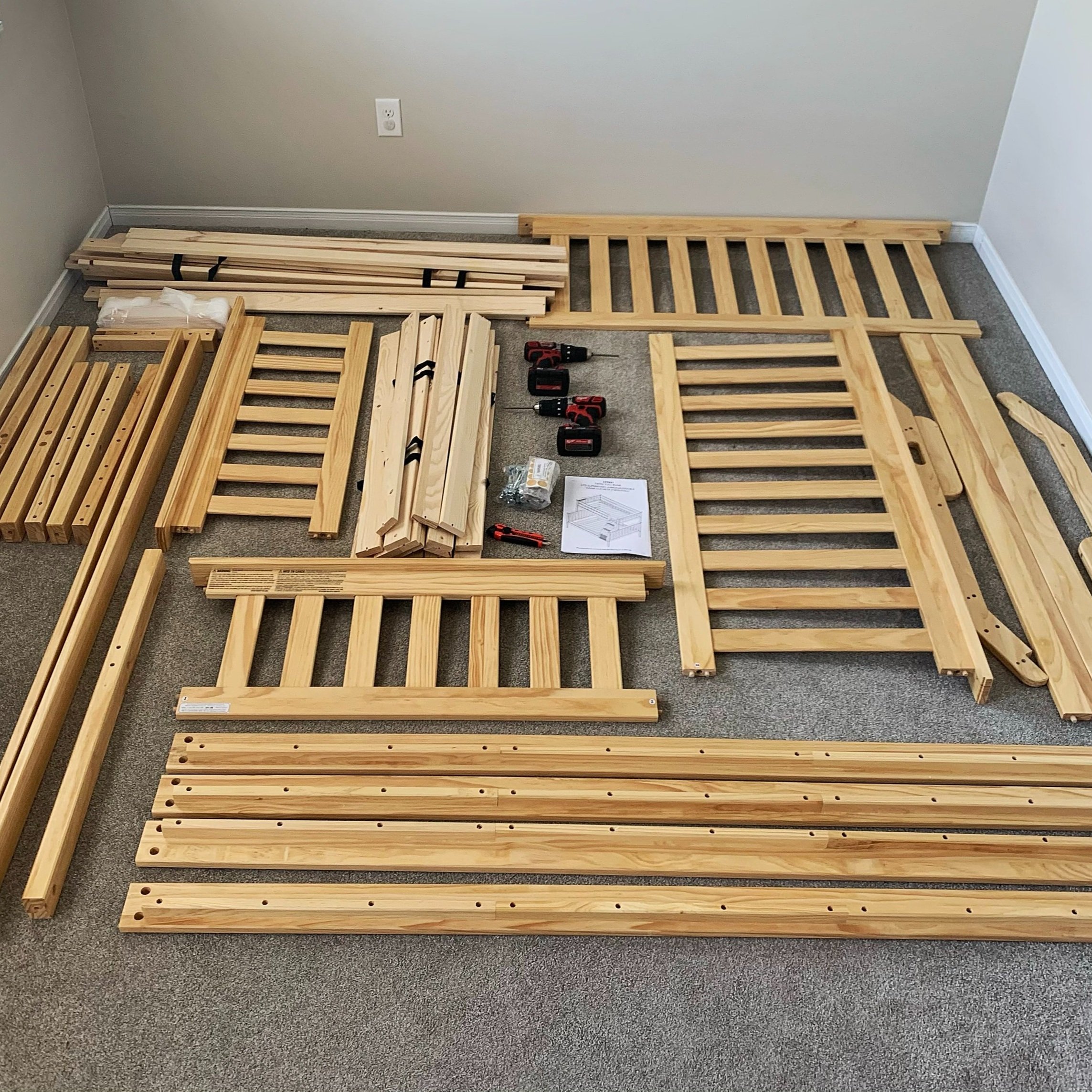 Assembling furniture