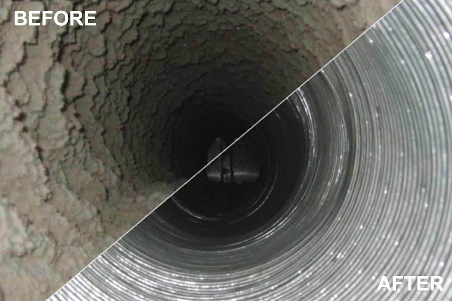 Professional dryer vent cleaning